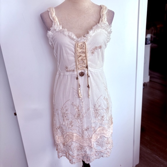 Elisa Cavaletti Dresses & Skirts - Elisa Cavaletti bohemian embellished dress
